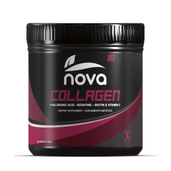 Frasco del producto Nova Collagen
