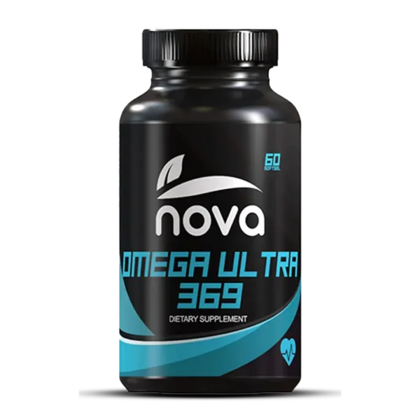 frasco del producto Nova Omega Ultra 369