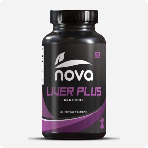 frasco del producto Nova Liver Plus